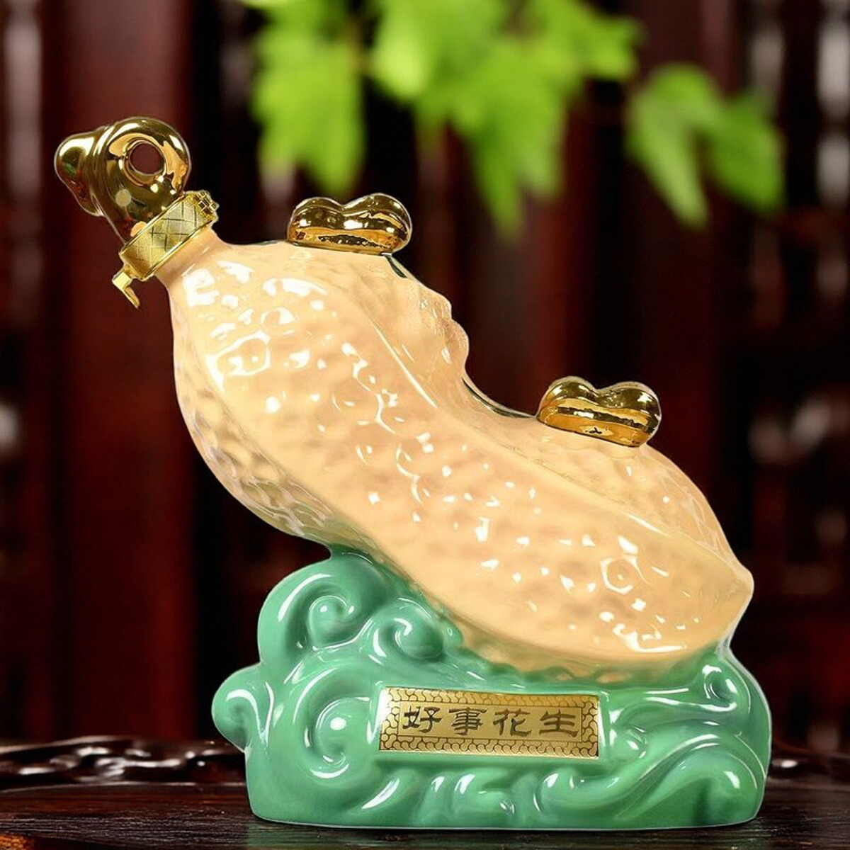 53度高粱原浆酒3斤陶瓷瓶礼盒装固态发酵清香型白酒纯粮食酒整箱