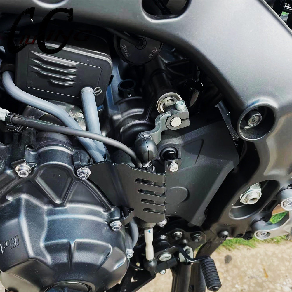 适用雅马哈yamahamt-09  tracer 900gt 摩托车换档杆传感器保护罩