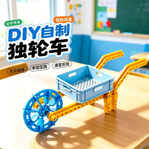 五年级上科教版独轮车材料包
