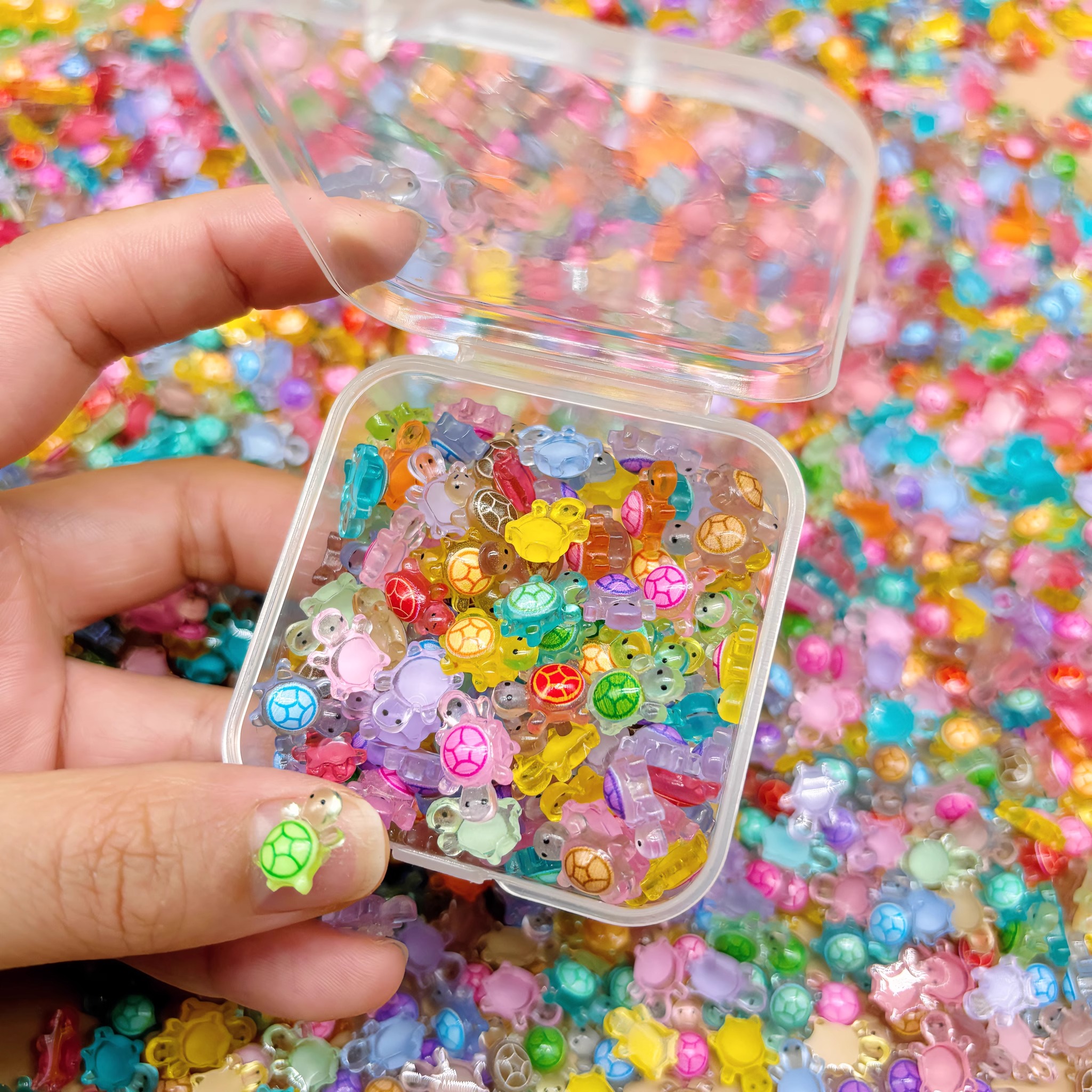 超级迷你夜光小乌龟玩具对对碰