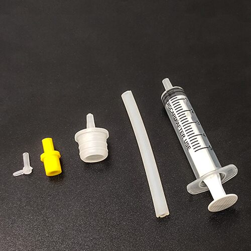 连供配件 清洗工具 连供注射器黄色转接头L接头PVC管