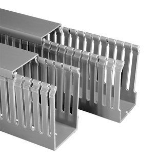 理行线槽密齿阻燃工业电箱配细齿线槽加厚40 塑料pvc明装