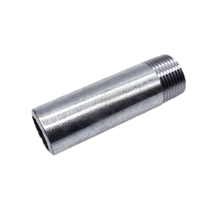 镀锌单头丝c 无缝单头外丝4分6分1寸加长单外丝水管接头DN15 20 2