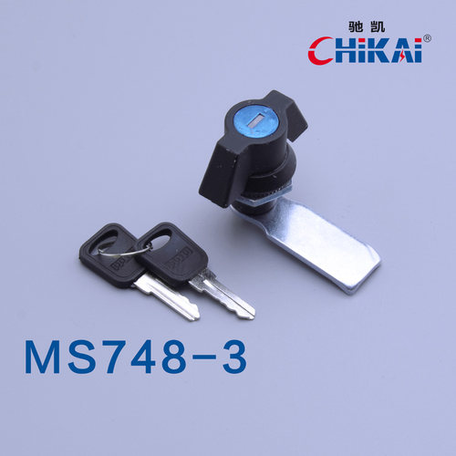 MS748-3配电箱开关柜控制柜机箱机柜五金工业机械设备圆柱转舌锁