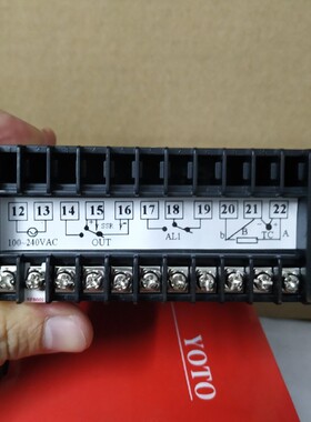 北崎电气YOTO 智能型数显温控表 TH6-RB40K (K400/继电器)