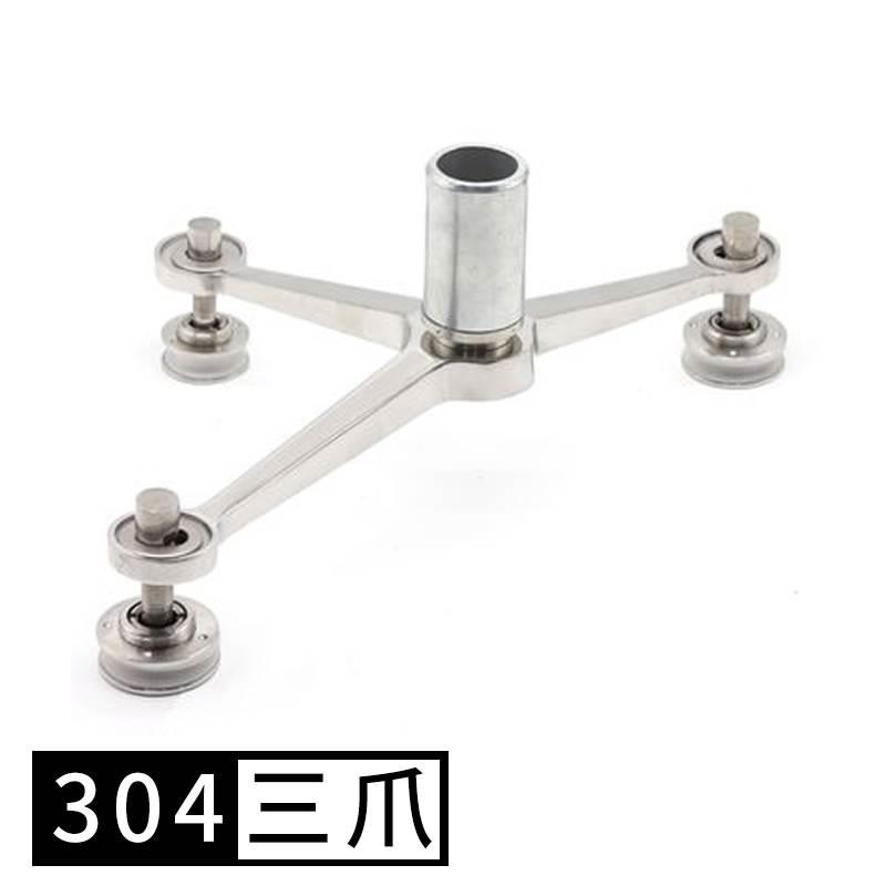 304不锈671幕钢驳接爪玻爪t底璃座固墙雨棚定支架200/220型250型3
