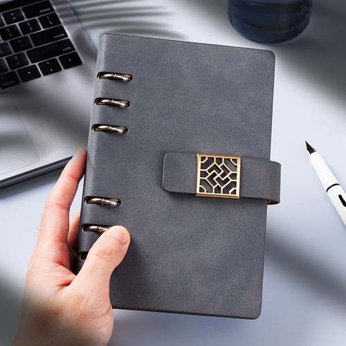 a6日记本活页夹可拆卸随身简约