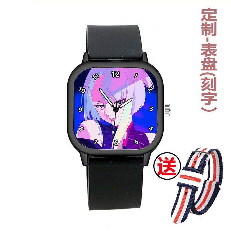 2024赛博朋克2077边缘行者大卫露西丽贝卡瑞贝卡周边手表礼物石英