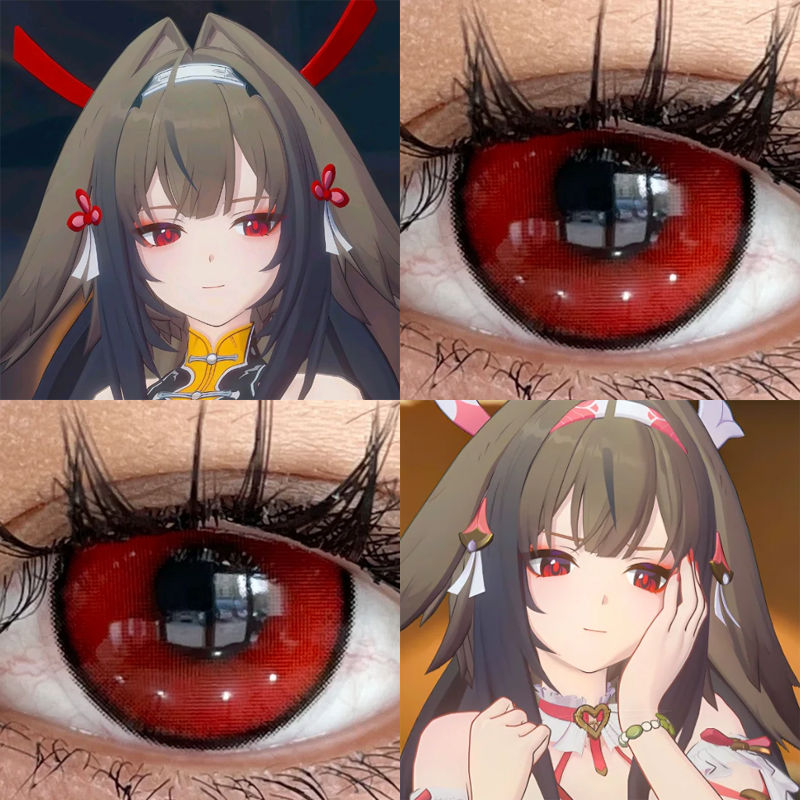 叶瞬光COS美瞳日抛