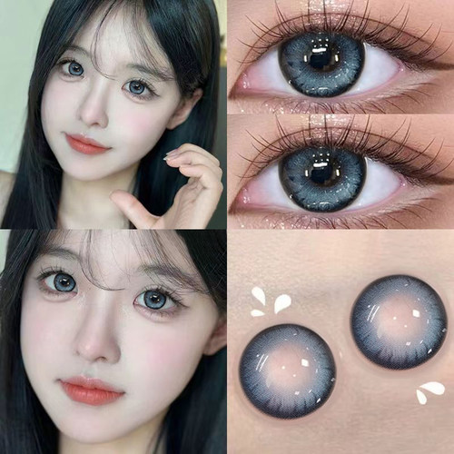 kumiluo2025新款美瞳棕色混血半年抛大直径官网近视隐形眼镜AXO