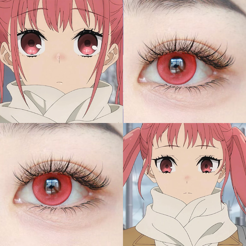 绫崎礼美cos美瞳堀与宫村踏雪寻梅赤小豆元气玫红砰砰显色日抛Ja