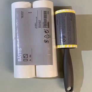 贝思迪粘毛器替换撕式除尘滚筒衣物衣服除毛毛刷粘尘纸黏毛器