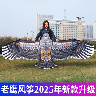 濰坊老鷹風箏2025新款 大人專用微風易飛高檔端大型成人專業(yè)級批發(fā)