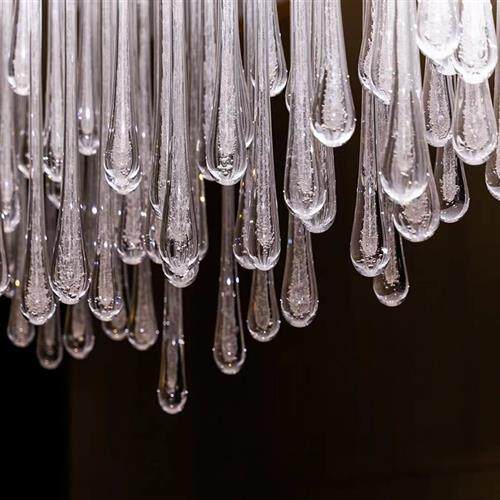 宴会厅吊灯酒店大堂售楼部沙盘水晶灯水滴吊灯样板房展厅个性非标