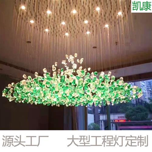 工程定制吊灯大型酒店大堂灯具