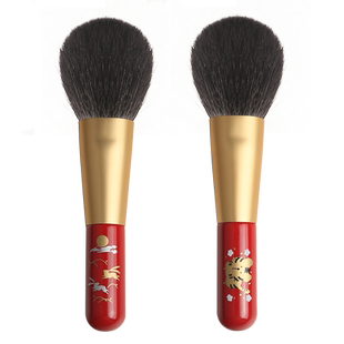 限定款soulshow鹤仙堂细光峰动物毛高档散粉刷化妆刷新年生肖虎兔