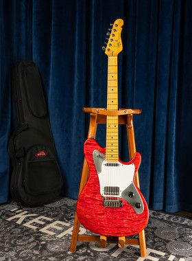 声藏blue Sugi 美产RMG 粉色枫木贴面电吉他全新现货