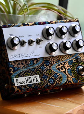 Peace Hill FX DUMBLE SSS mod地表电子管前级单块效果器箱头前级