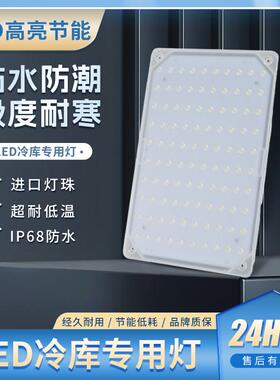 冷库LED专用灯30W-70W长方形耐低温防爆防潮防水吸顶灯三防灯智控