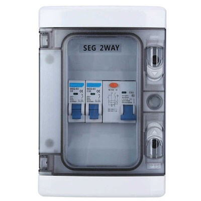 DC Miniature Circuit Breaker ProtEection with Waterproof Lea