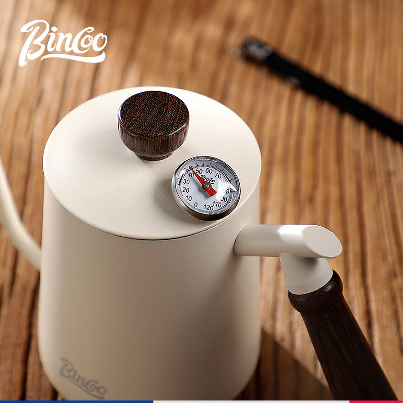 bincoo咖啡温度计手冲咖啡壶温度计咖啡专用测温计户外手动细针