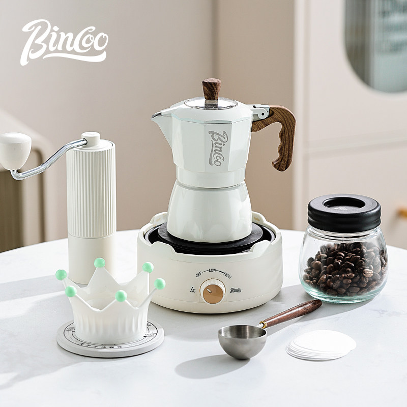 Bincoo双阀摩卡壶意式咖啡壶