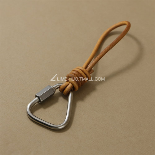 男女钥匙扣挂绳三角弹簧扣