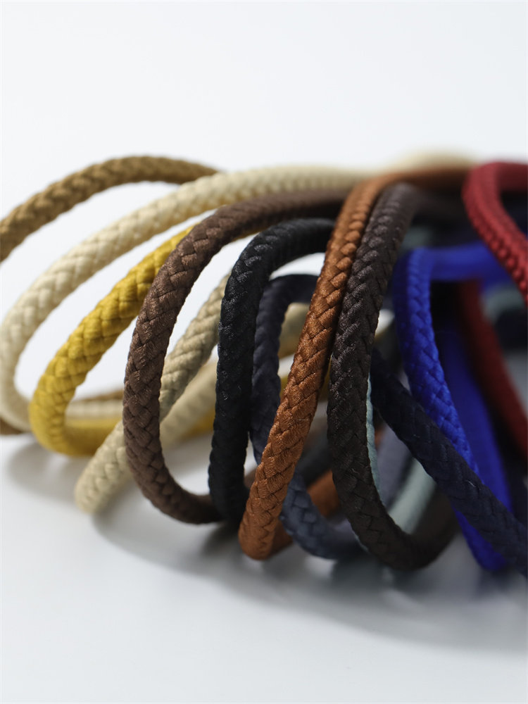 里美火鞋带适配wolf沙色老爹鞋户外登山鞋带圆形男女篮球鞋带鞋绳