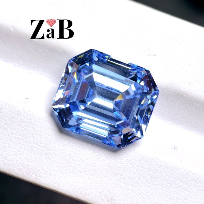 圣玛利亚蓝祖母绿高精切割长方形14X16mm浅蓝宝石高碳钻裸石主石,饰品/流行首饰/时尚饰品新,其他DIY饰品配件,淘宝优惠券,粉丝福利购,淘宝优惠卷