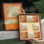 2025月饼包装 盒高档创意中秋礼盒68粒装 冰皮流心蛋黄酥空盒送礼