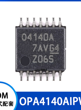 OPA4140AIPWR 丝印04140A  贴片TSSOP-14 四路精密JFET放大器芯片