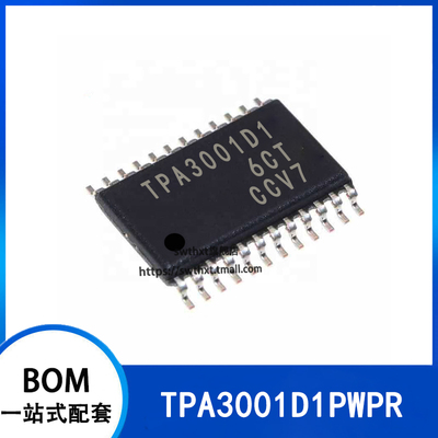 TPA3001D1PWPR贴片HTSSOP-24