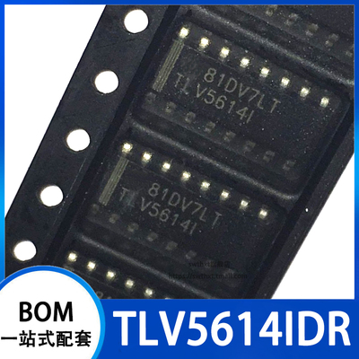 TLV5614IDR TLV5614ID TLV5614I 数模转换器- DAC 贴片SOP-16