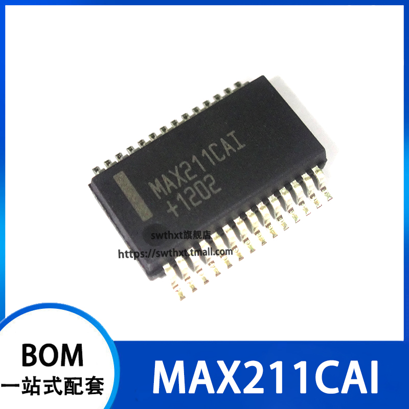 MAX211CAI MAX211CAI+T 驱动器/收发器 贴片SSOP-28