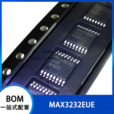 MAX3232EUE RS-232收发器 贴片TSSOP-16