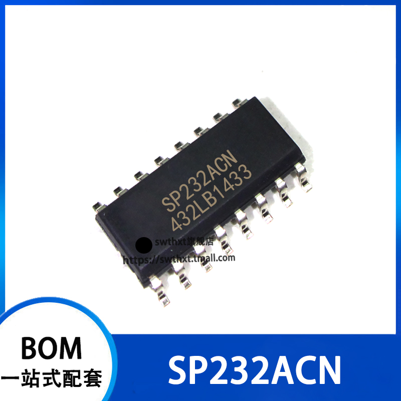 SP232ACN SP232ACN-L/TR RS-232收发器 贴片SOP-16