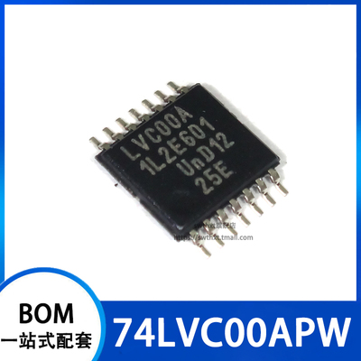 74LVC00APW 丝印 LVC00A 四路2输入与非门 贴片TSSOP-14