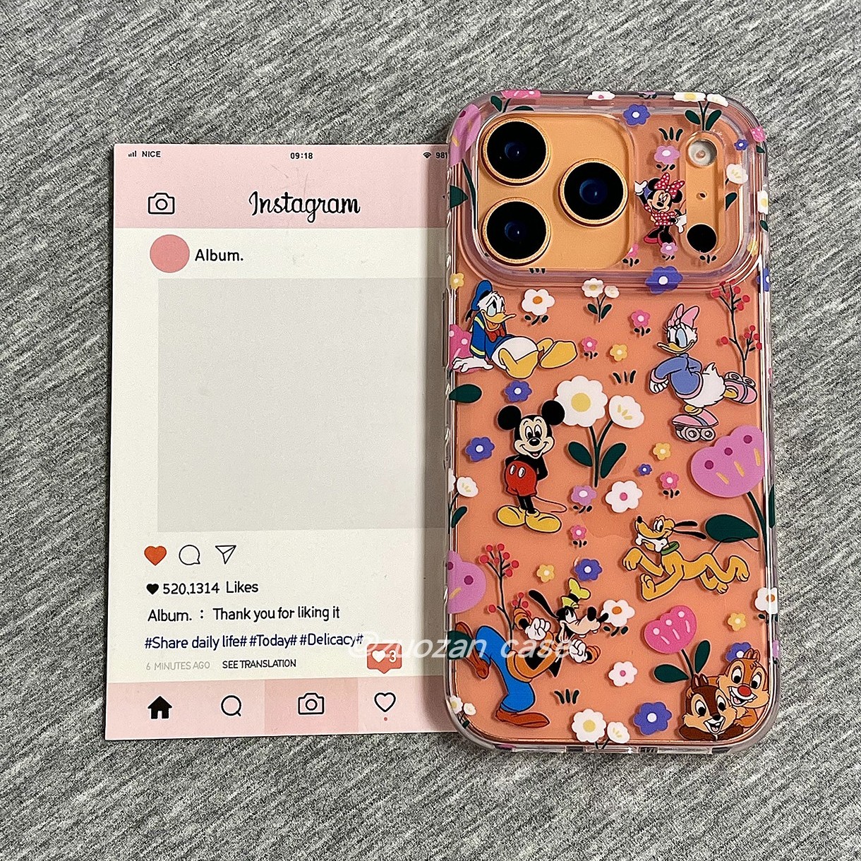 透明经典可爱卡通米奇家族适用苹果17promax手机壳iphone16pro新款15小众14创意13女17双层ind全包防摔保护套