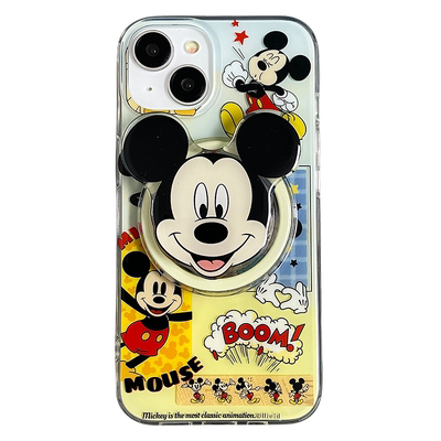 苹果15磁吸卡通米奇手机壳