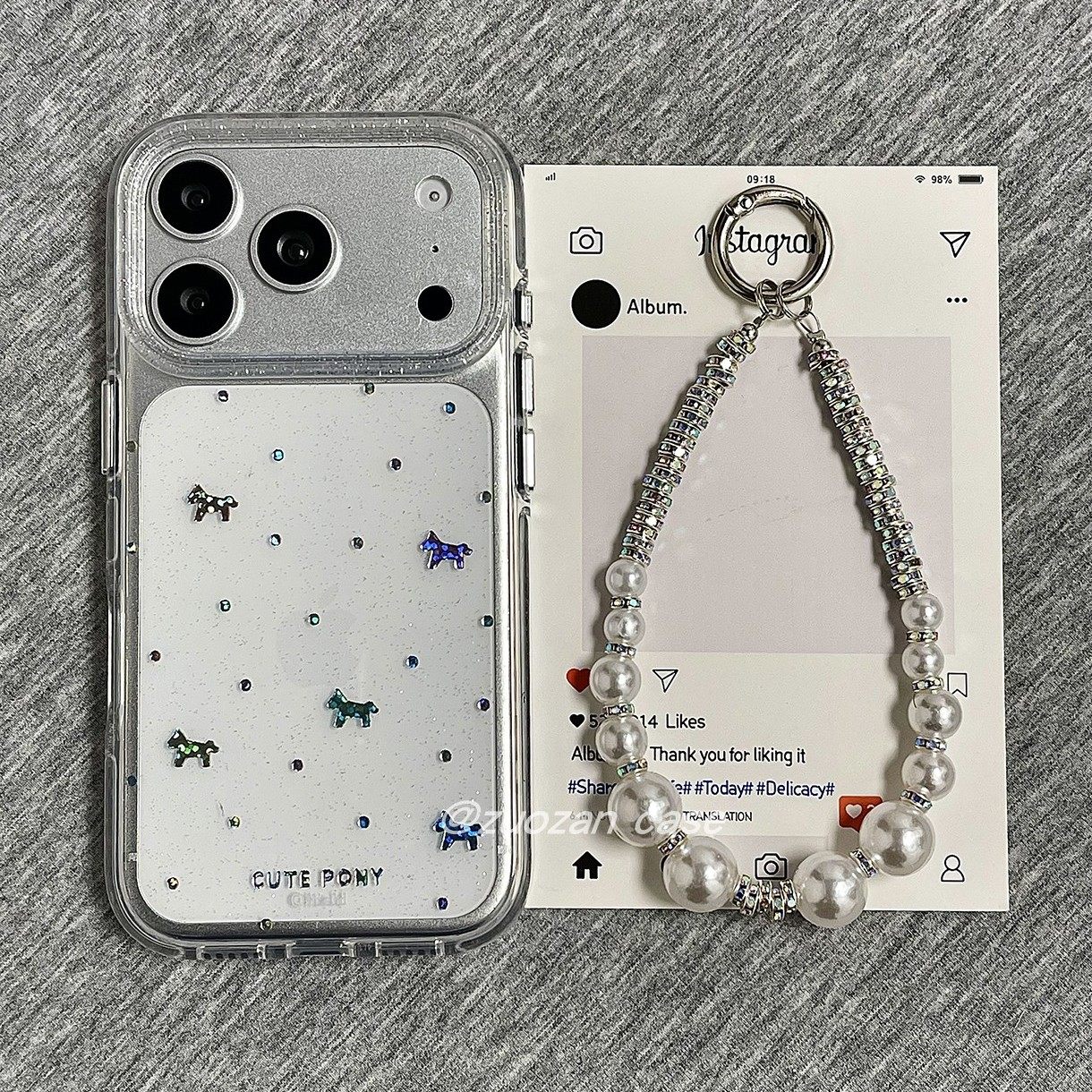 ins韩风透明鎏金波点小马适用苹果17promax手机壳iphone16pro新款15气囊双层14带挂绳13女17全包防摔保护套pm,3C数码配件,手机保护套/壳,淘宝优惠券,粉丝福利购,淘宝优惠卷