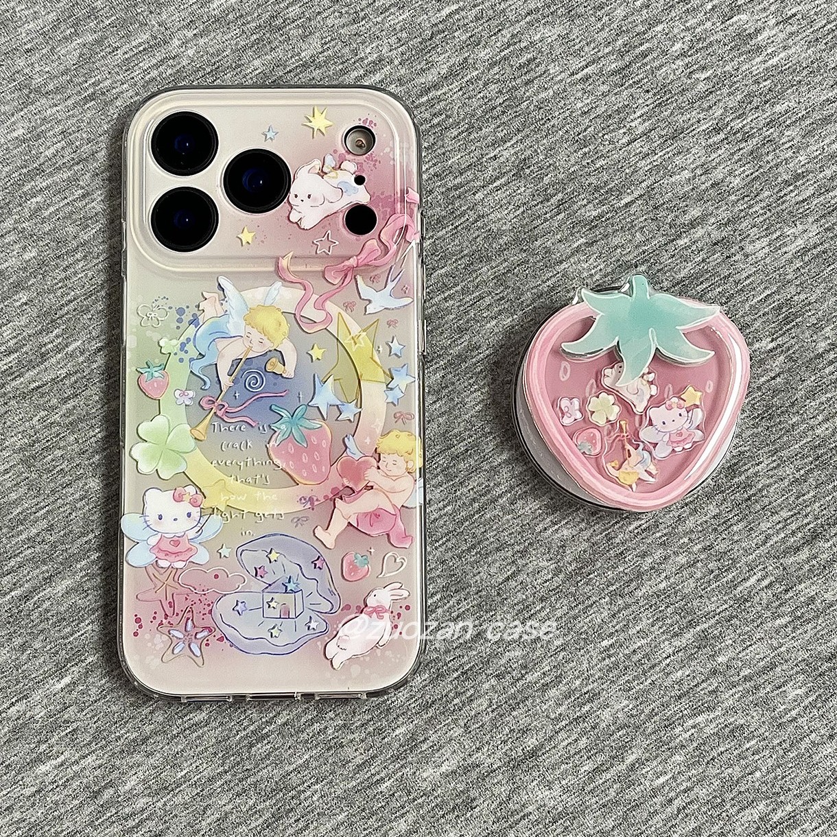 苹果pro卡通KT猫手机壳