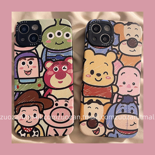 iPhone14软胶日韩卡通全包