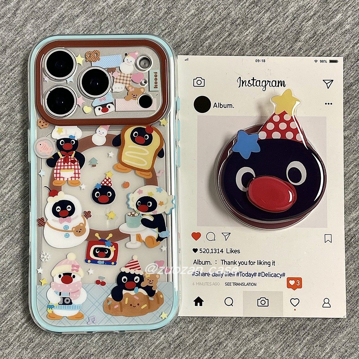 二合一磁吸可爱卡通企鹅适用苹果17promax手机壳iphone