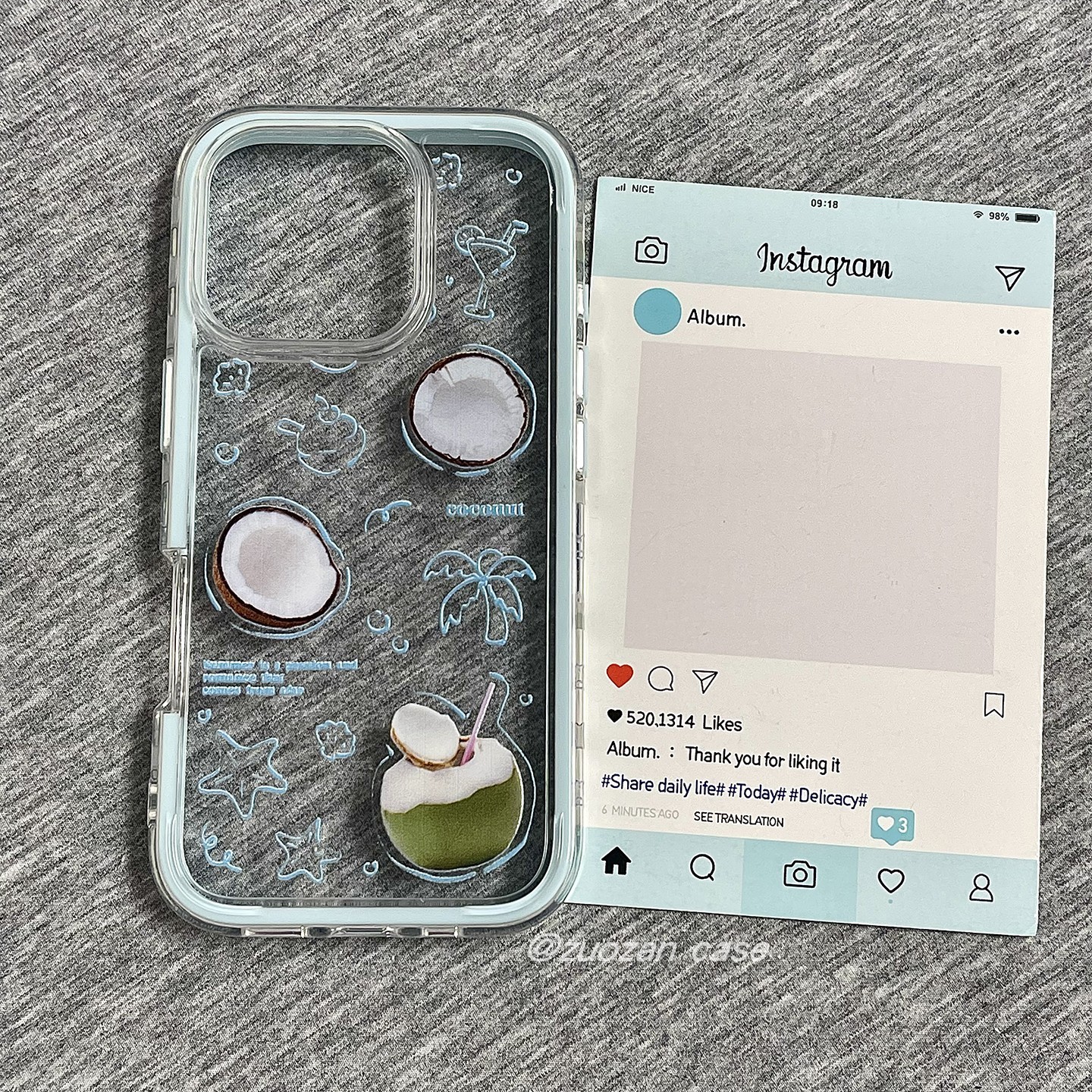 二合一蓝框透明韩风卡通小狗适用苹果16promax手机壳iphone15pro新款14创意个性13女16pro全包12防摔11手机套