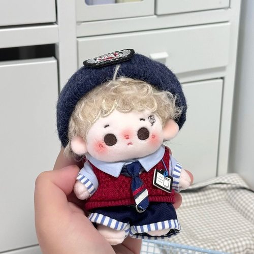 10cm学院风棉花娃娃换装配饰