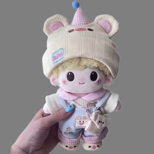 鹅鹅20cm背带裤系列娃衣