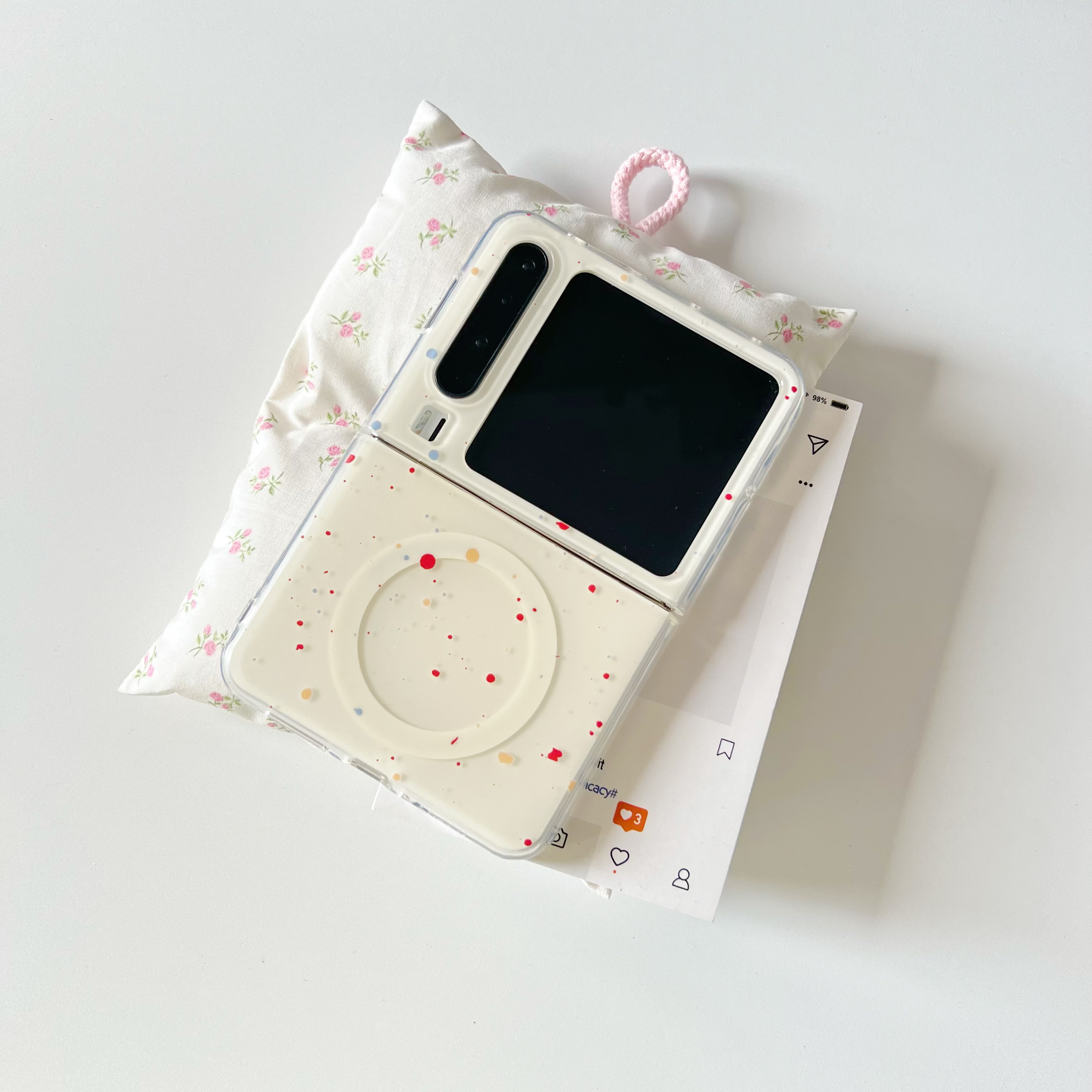 泼墨彩波点适用于华为purax软壳