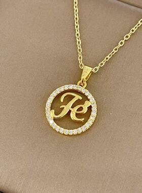 跨境欧美热销母亲节微镶锆石爱心吊坠项链女小众轻奢MAMA节日礼物