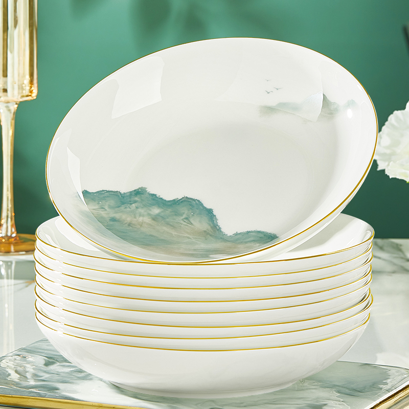 真骨瓷（45%骨粉含量）品质餐具