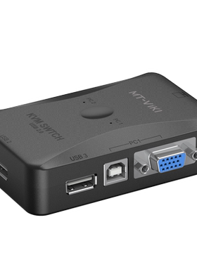 迈拓维矩kvm2口显示器电脑usb